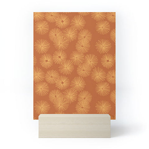 Alisa Galitsyna Orange Nasturtium Seamless Pat Mini Art Print