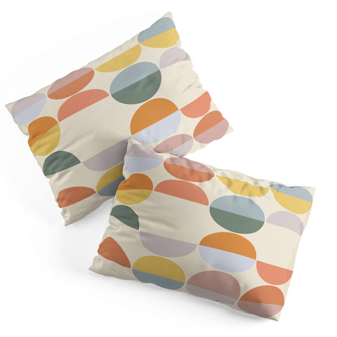 Alisa Galitsyna Pastel Geometric Shapes 2 Pillow Shams