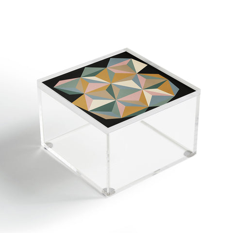 Alisa Galitsyna Pastel Triangles Acrylic Box