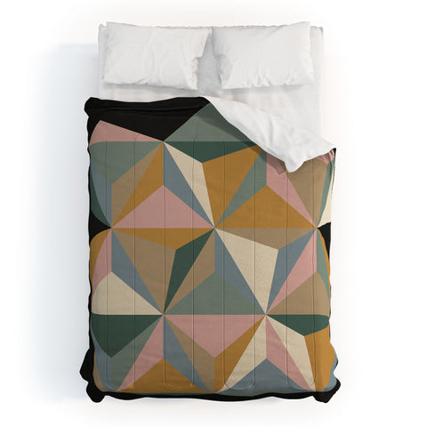 Alisa Galitsyna Pastel Triangles Comforter