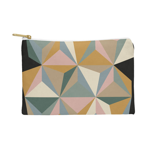Alisa Galitsyna Pastel Triangles Pouch