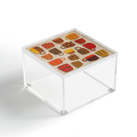 Alisa Galitsyna Patterned Cups and Glasses Acrylic Box