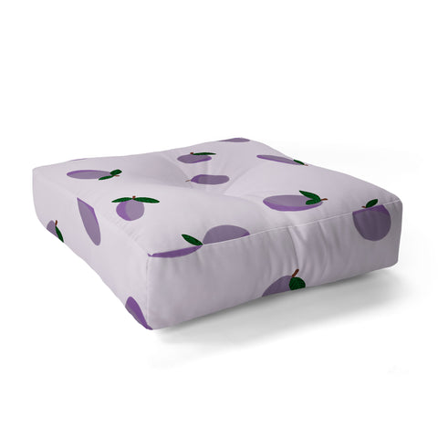 Alisa Galitsyna Plums Floor Pillow Square