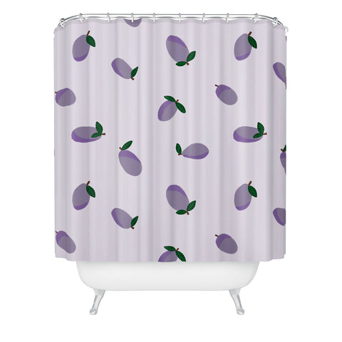 Alisa Galitsyna Plums Shower Curtain