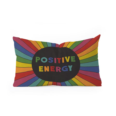 Alisa Galitsyna Positive Energy Oblong Throw Pillow