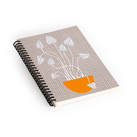 Alisa Galitsyna Potted Plant Spiral Notebook