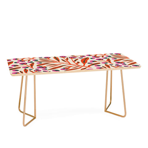 Alisa Galitsyna Red and Pink Berries Coffee Table