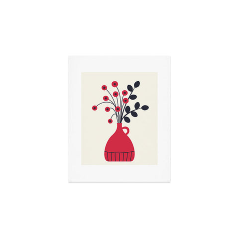Alisa Galitsyna Red Vase Art Print