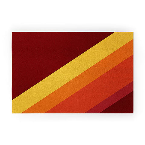 Alisa Galitsyna Retro 70s Color Palette II Welcome Mat