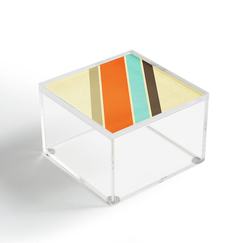 Alisa Galitsyna Retro Stripes Acrylic Box