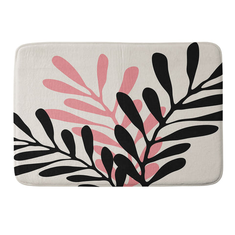 Alisa Galitsyna Still Life with Vase and Branches Memory Foam Bath Mat