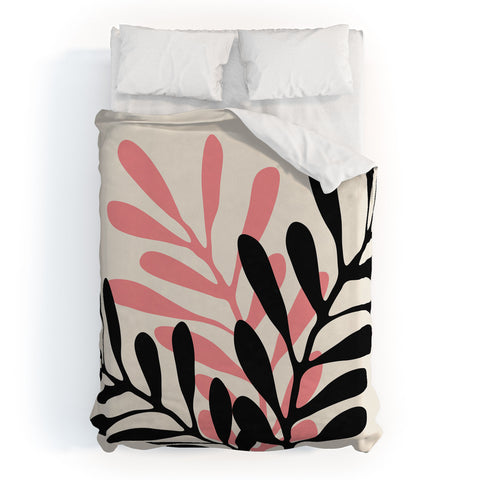 Alisa Galitsyna Still Life with Vase and Branches Duvet Cover