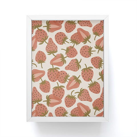 Alisa Galitsyna Strawberry Harvest Framed Mini Art Print