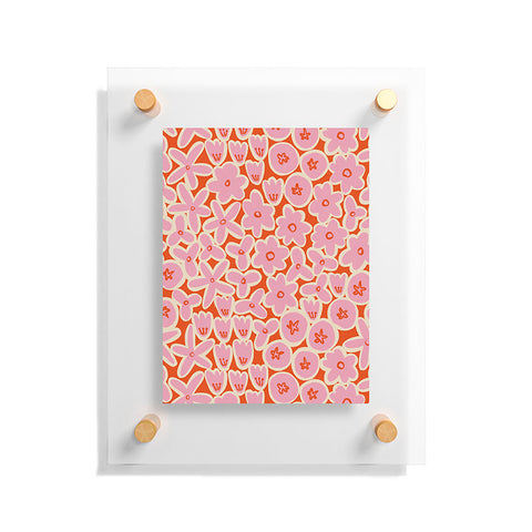 Alisa Galitsyna Vibrant Summer Pattern 2 Floating Acrylic Print