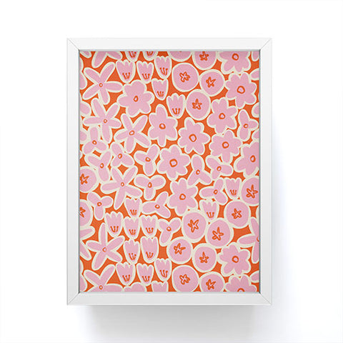 Alisa Galitsyna Vibrant Summer Pattern 2 Framed Mini Art Print