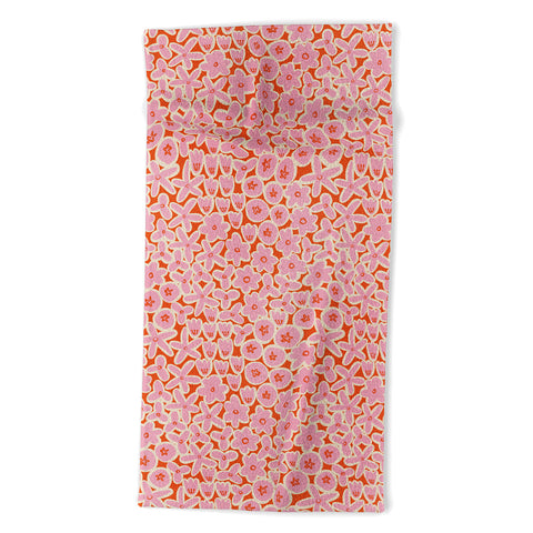 Alisa Galitsyna Vibrant Summer Pattern 2 Beach Towel