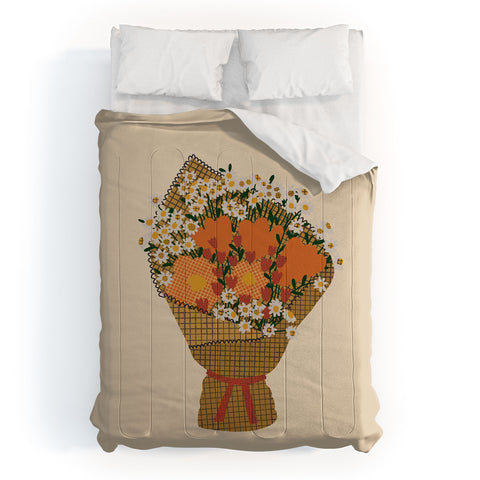 Alisa Galitsyna Wildflower Bouquet 1 Comforter