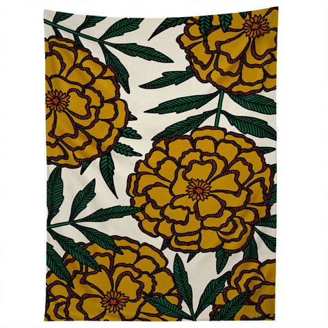 Alisa Galitsyna Yellow Marigolds Tapestry
