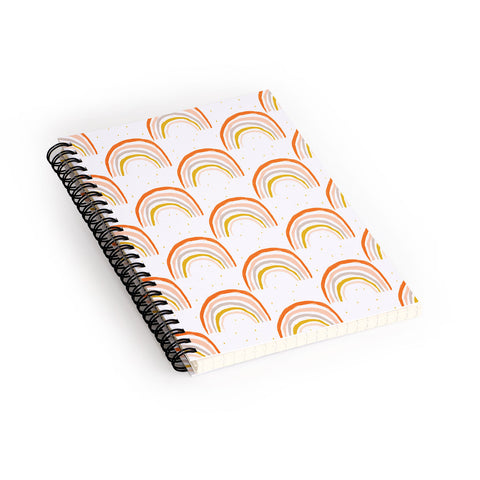 alison janssen rainbow power Spiral Notebook