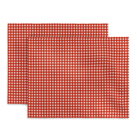 alison janssen Red Gingham I Placemat