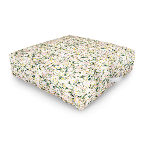 alison janssen tiny super bloom Outdoor Floor Cushion