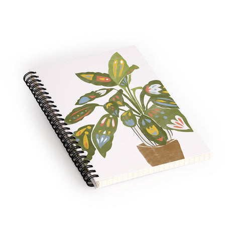 Alja Horvat Scandinavian Plant Spiral Notebook