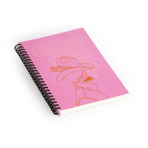 Allie Falcon Love or Die Tryin Cowhand Spiral Notebook