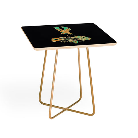 Allie Falcon Love Stoned Cowboy Boots Emerald Side Table