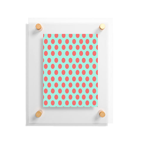 Allyson Johnson Adorable Dots Floating Acrylic Print