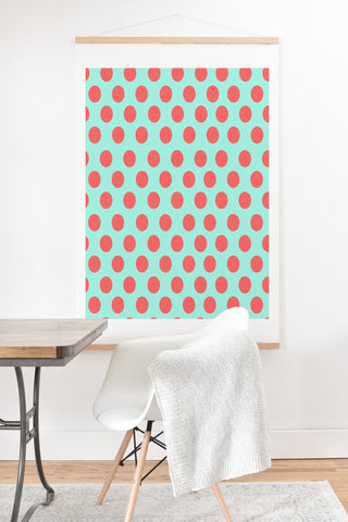 Allyson Johnson Adorable Dots Art Print And Hanger
