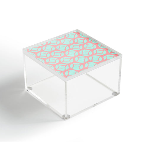 Allyson Johnson Bohemian Mod Coral Acrylic Box