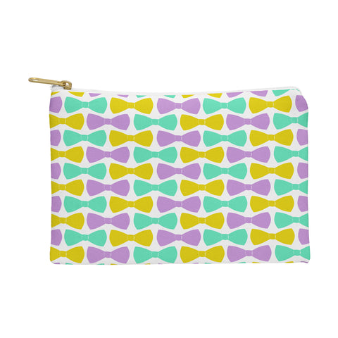 Allyson Johnson Bright Bow Ties Pouch