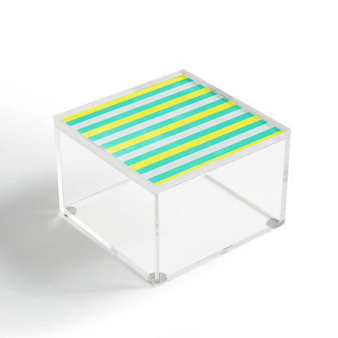 Allyson Johnson Bright Stripes Acrylic Box
