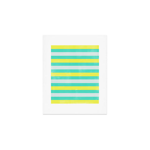 Allyson Johnson Bright Stripes Art Print