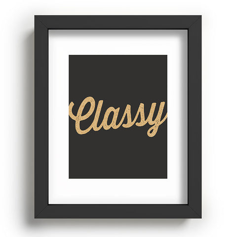 Allyson Johnson Classy And Glittering Recessed Framing Rectangle
