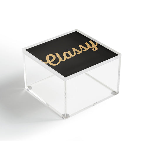 Allyson Johnson Classy And Glittering Acrylic Box