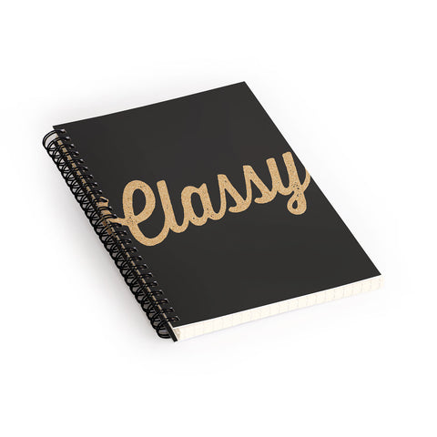 Allyson Johnson Classy And Glittering Spiral Notebook