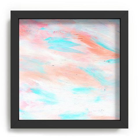 Allyson Johnson Coral Abstract Recessed Framing Square