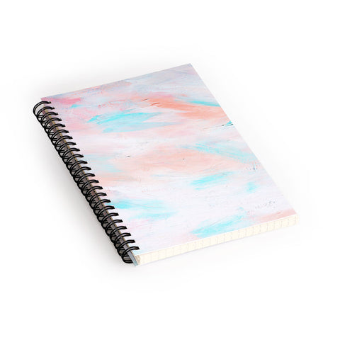 Allyson Johnson Coral Abstract Spiral Notebook