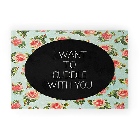Allyson Johnson Cuddle With You Welcome Mat