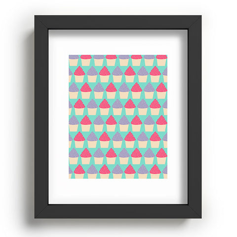 Allyson Johnson Cutest Cupcakes Recessed Framing Rectangle
