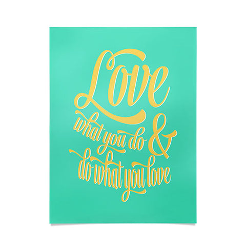 Allyson Johnson Do What You Love Poster