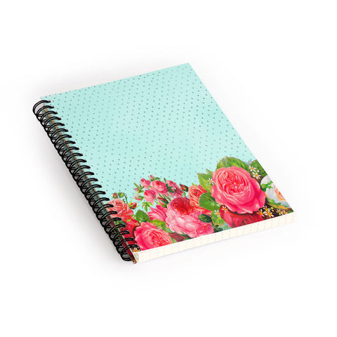 Allyson Johnson Favorite Floral Spiral Notebook