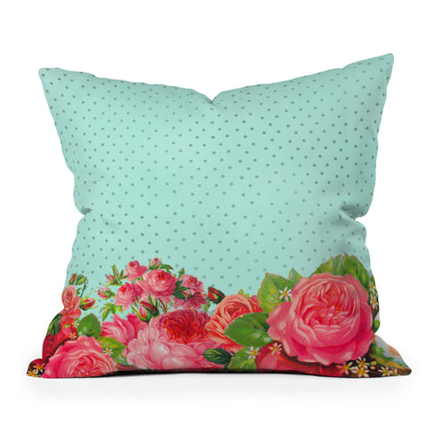 Allyson Johnson Favorite Floral Throw Pillow