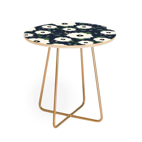 Allyson Johnson Floral Class Round Side Table
