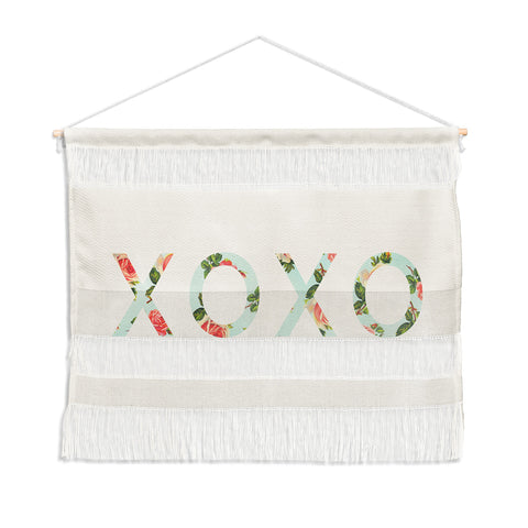 Allyson Johnson Floral XOXO Wall Hanging Landscape