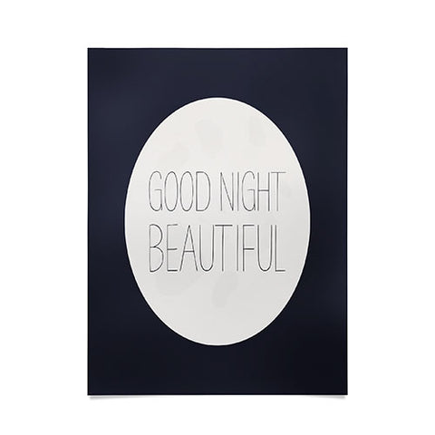 Allyson Johnson Good Night Beautiful Poster