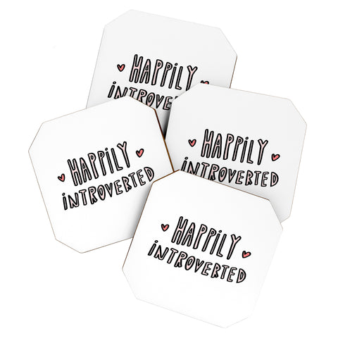 Allyson Johnson Happily Introverted Coaster Set