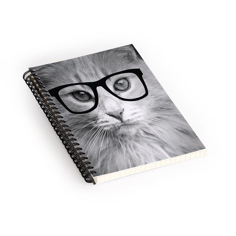Allyson Johnson Hippest Cat Spiral Notebook