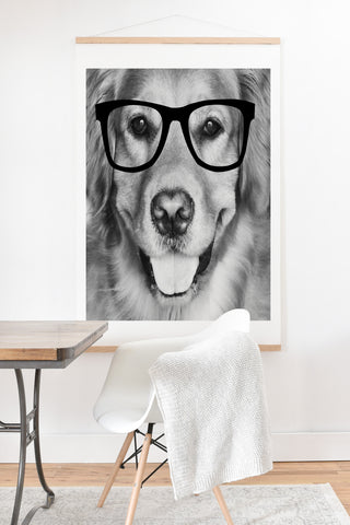 Allyson Johnson Hippest Dog Art Print And Hanger